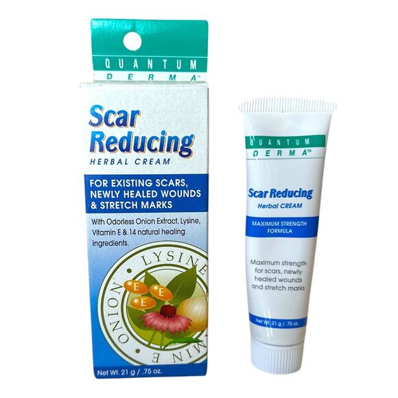 Scar Reducing Herbal Cream 21 Gm By Quantum Derma Health - Picture 1 of 7